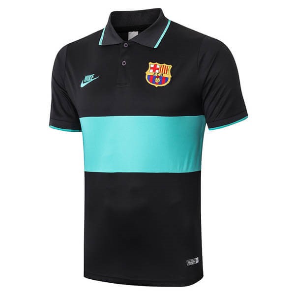 Polo Barcelona 2020 2021 Negro Verde